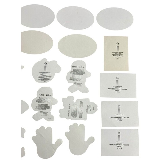 Vtg Y2k Vending Machine Sticker Lot 29 Soflydivas Aztlan attitude Bunny Rare HTF - Picture 5 of 6